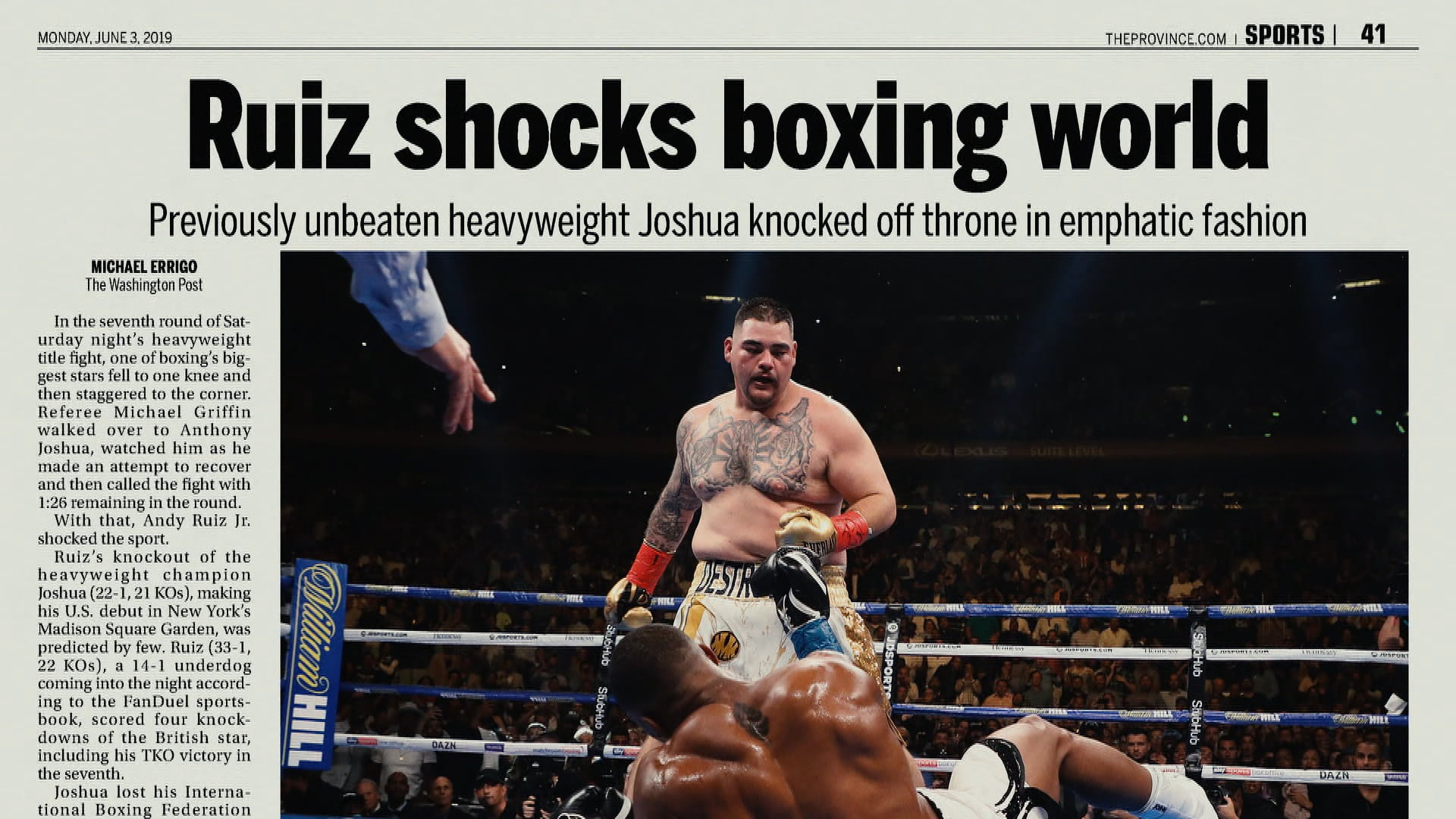QM Andy Ruiz